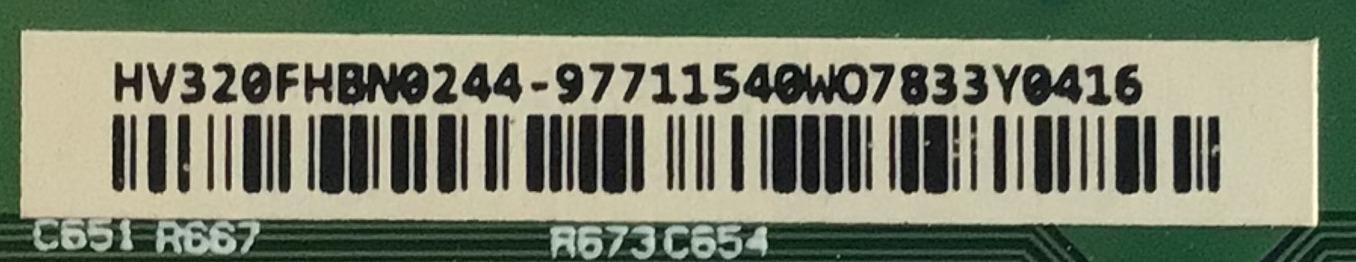 T-CON PARA MONITOR LG / NUMERO DE PARTE 44-97711540 / 47-6021088 /  HV320FHB-N02 / PANEL LGM320EB41 / MODELO 32MA70HY-PA.AUSEESN - Imagen 2